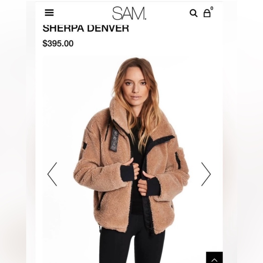 SAM. Sherpa Denver Coat - Picture 5 of 5